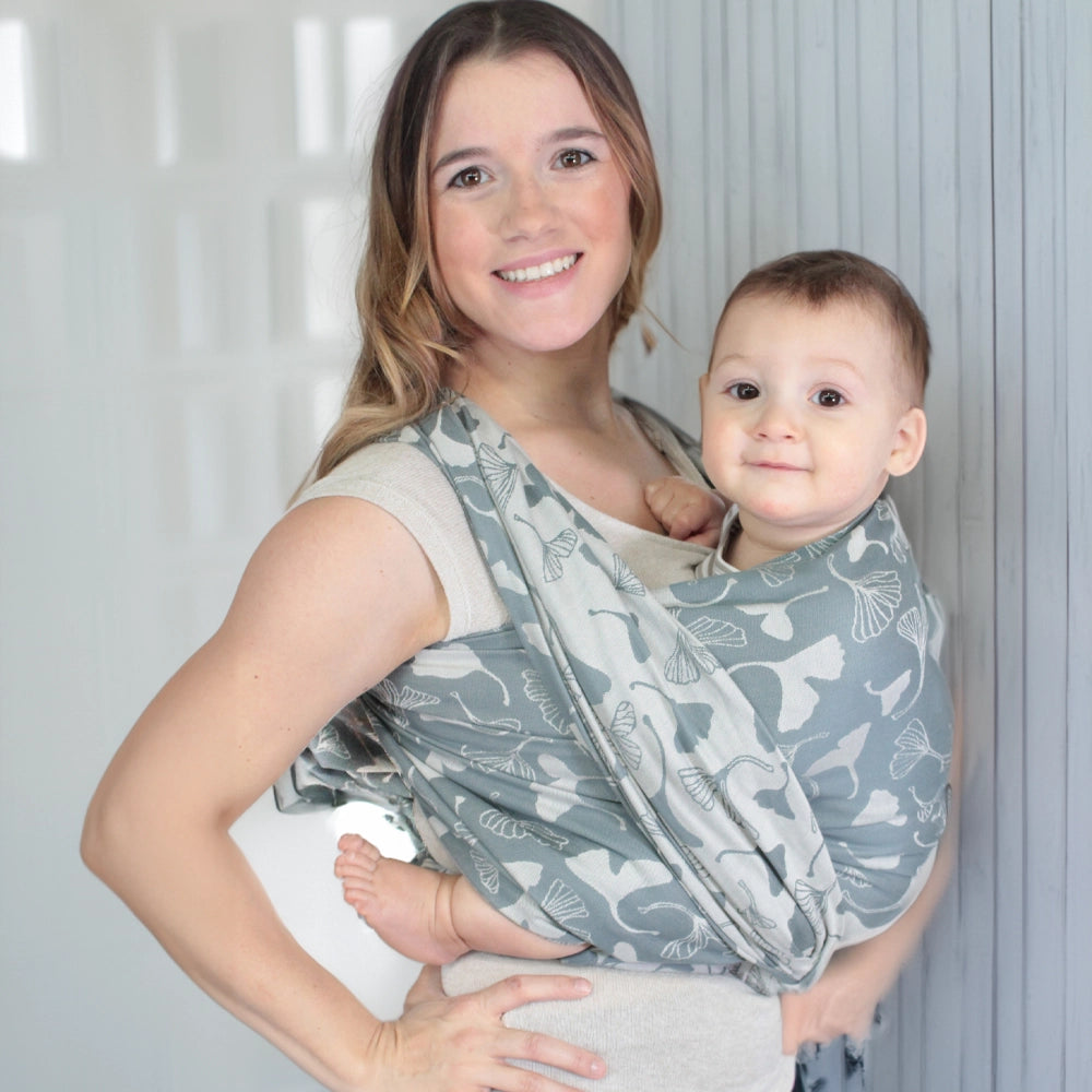 Écharpe Tissée Jacquard | Biloba Cielo - Chimpäroo