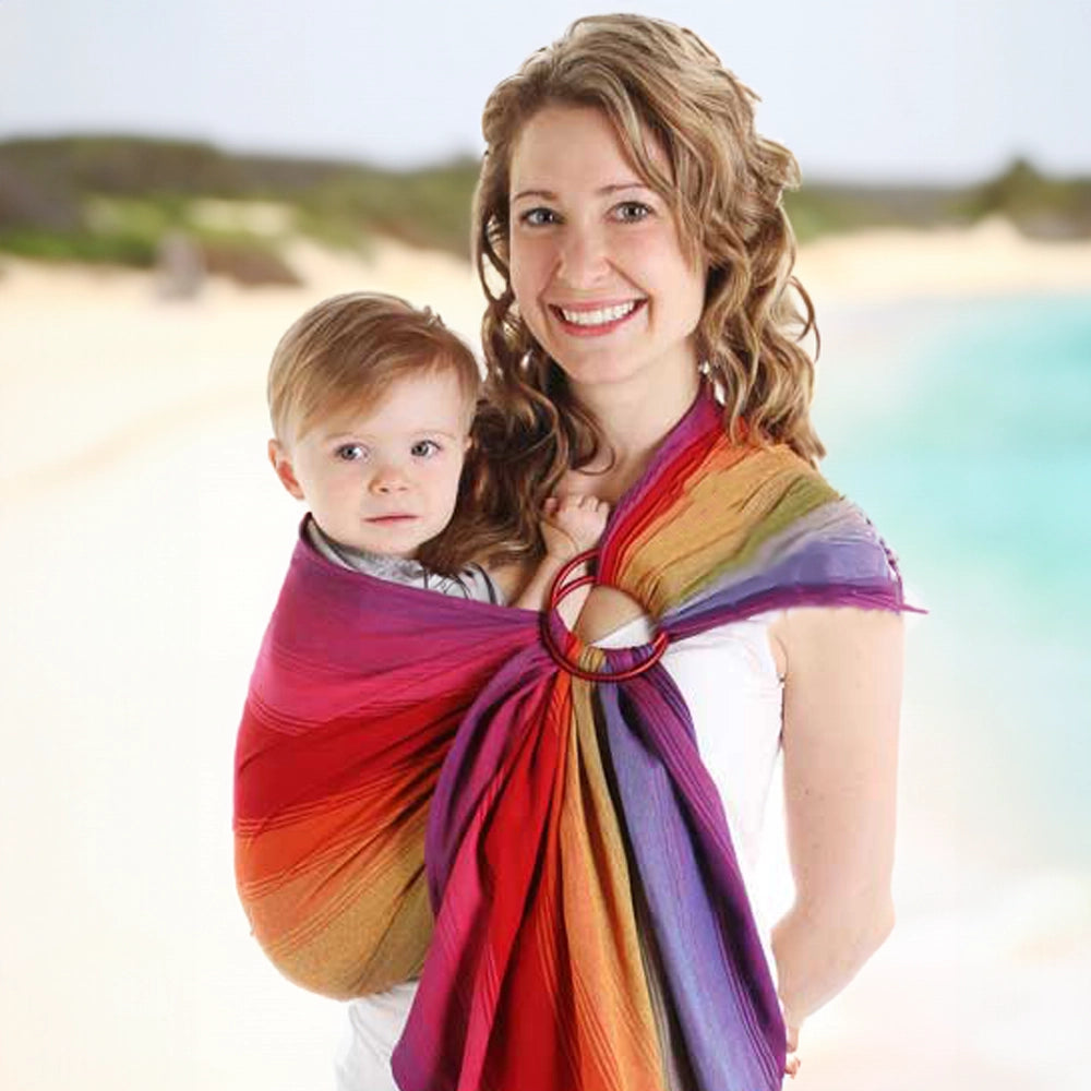 Écharpe Ajustable Tissée (Ring Sling) | Fiesta - Chimpäroo