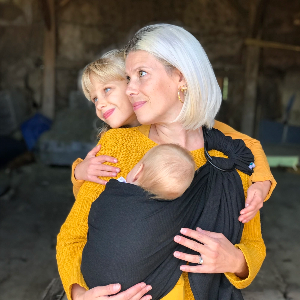 Écharpe Ajustable Tissée (Ring Sling) | Lava - Chimpäroo