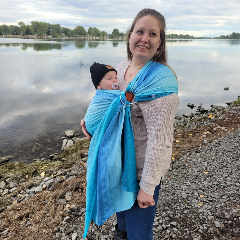 Écharpe Ajustable Tissée (Ring Sling) | Alizée - Chimpäroo