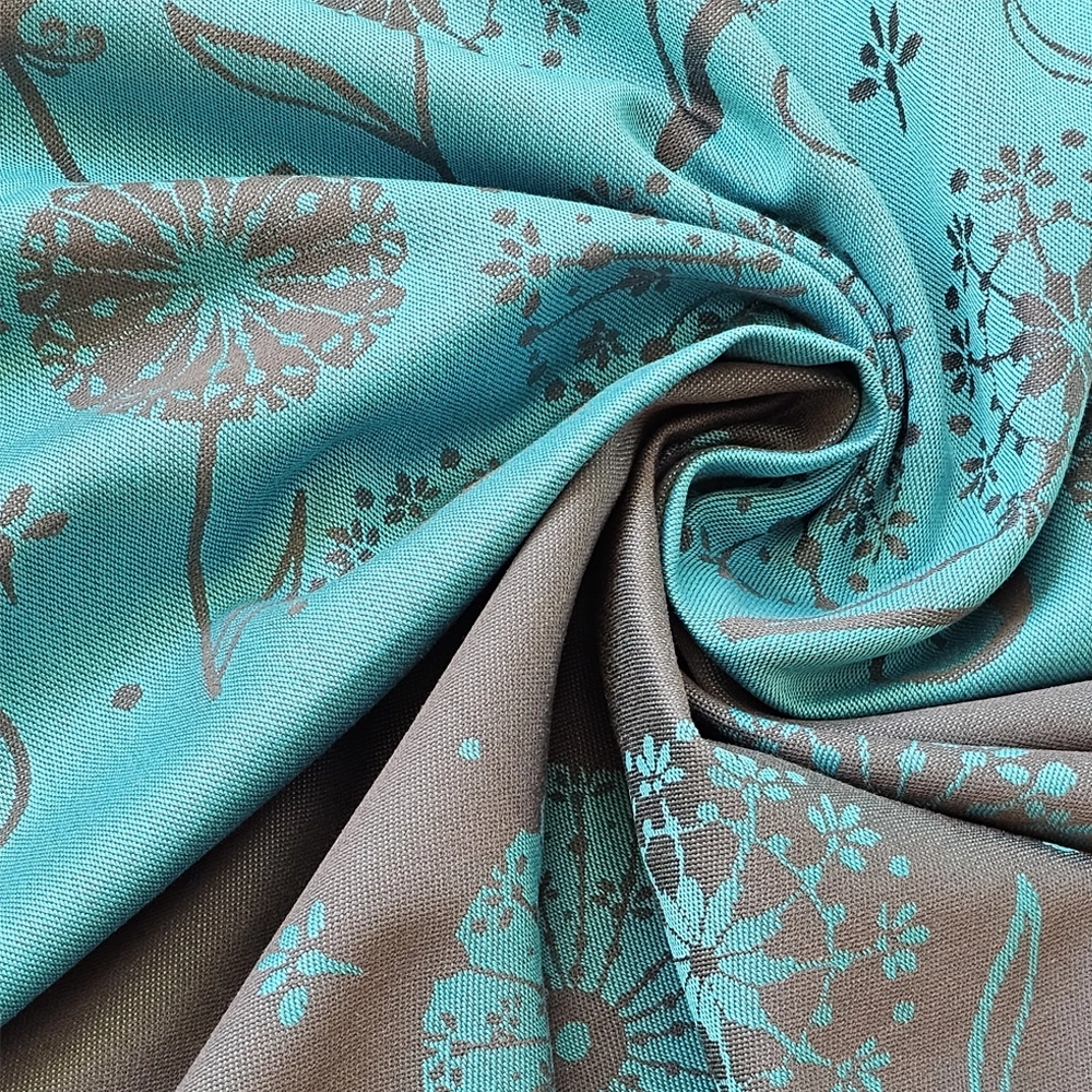 Écharpe Ajustable Tissée (Ring Sling) | Dandelion Aqua - Chimpäroo