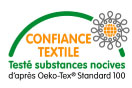 Confiance textile - Testé substance nocives d'aprèes Oeko-Tex Standard 100