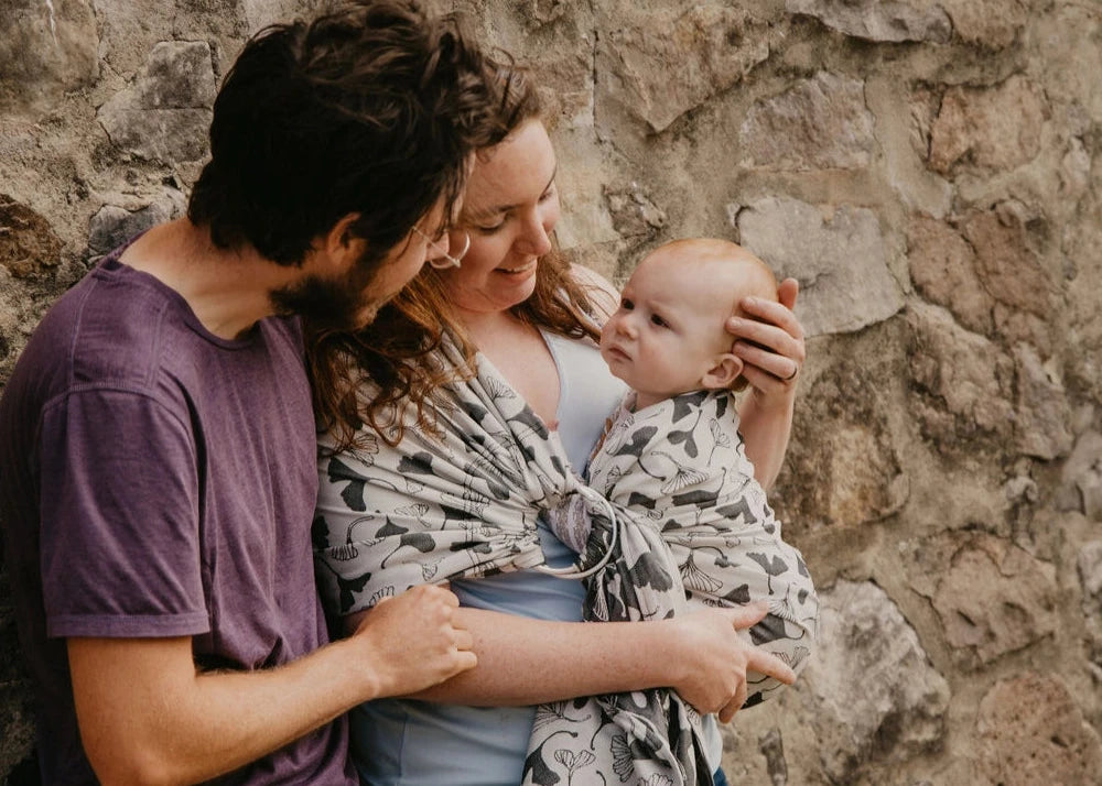 Écharpe Ajustable Tissée (Ring Sling) | Biloba Chia