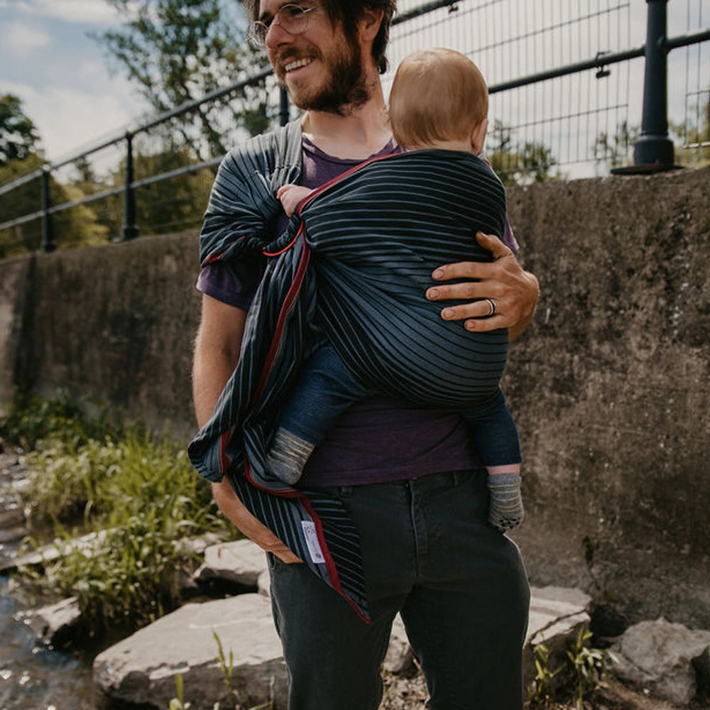 Écharpe Ajustable Tissée (Ring Sling) | Onyx - Chimpäroo