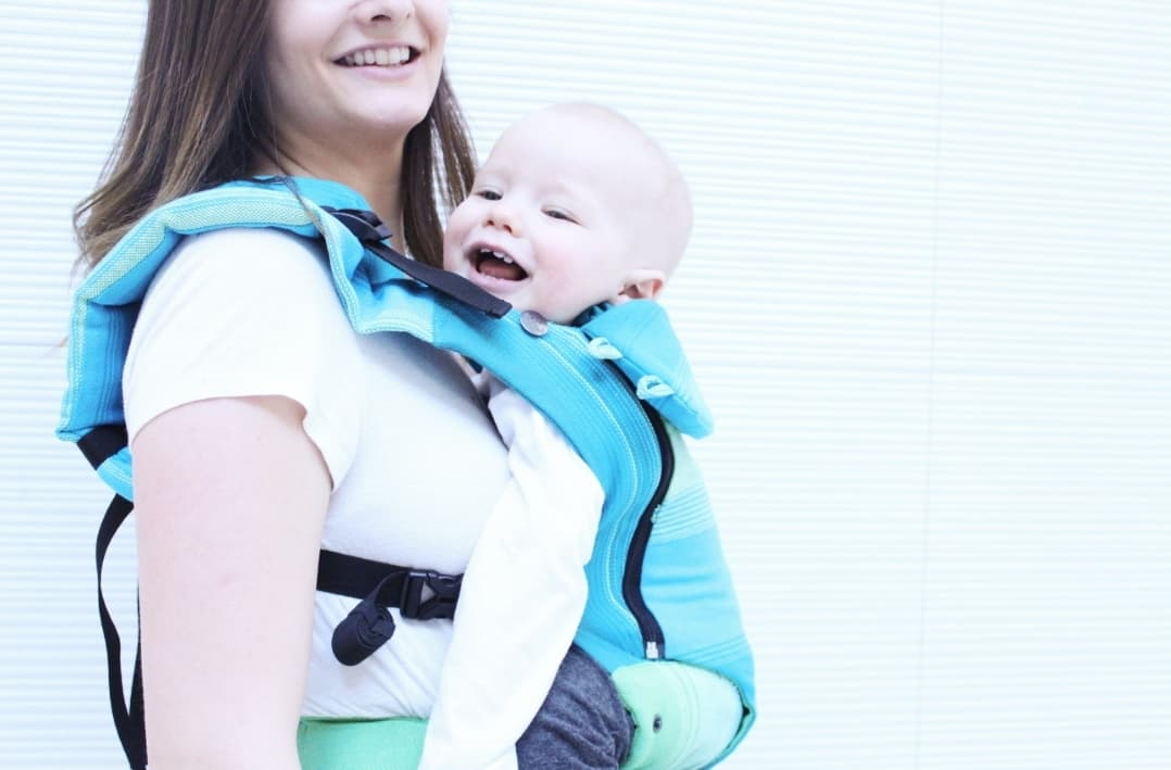 Porte-bébé polyvalent Trek Evö Air en mailles respirables (accessoires inclus) - Chimpäroo