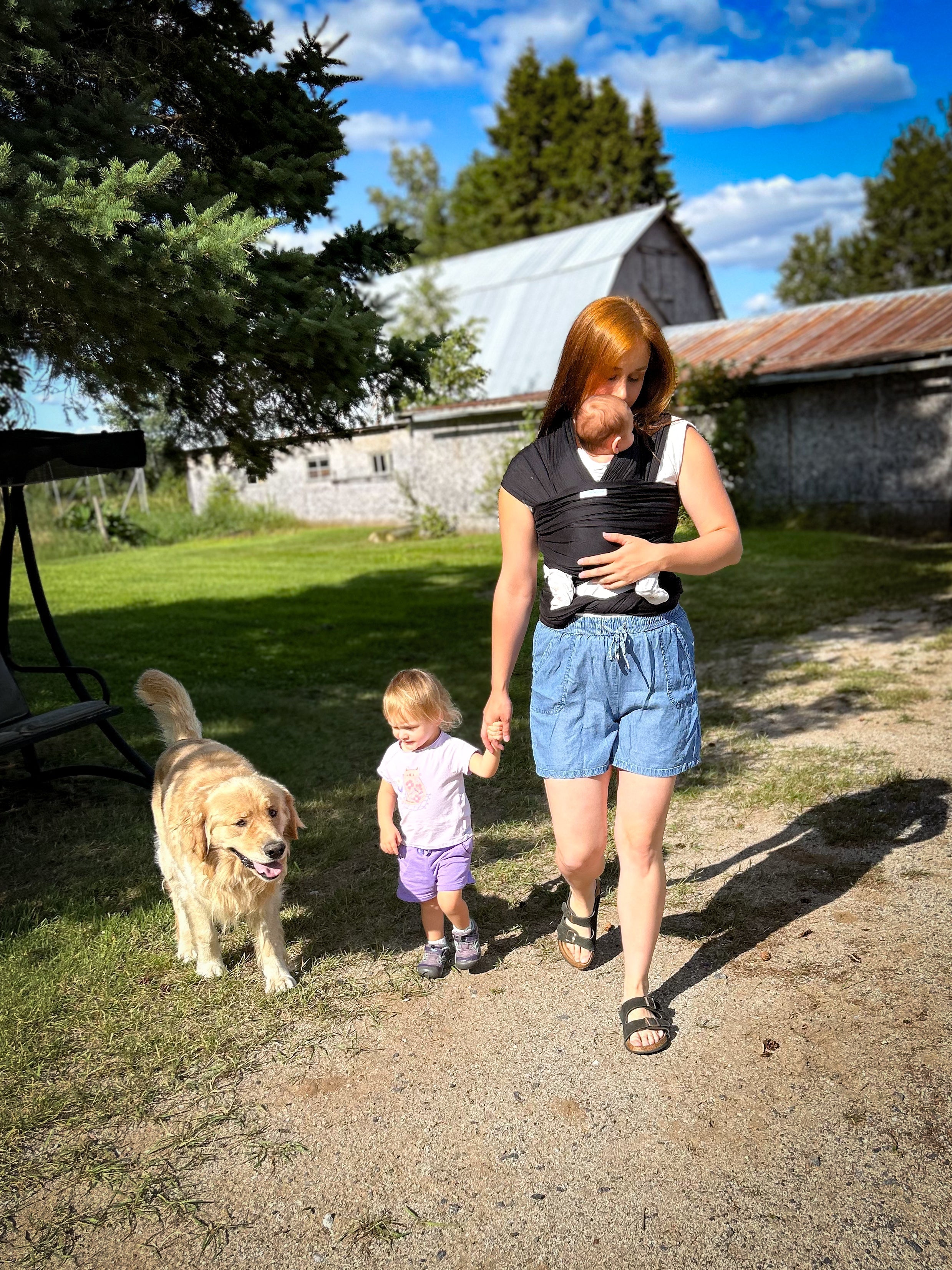 Porter son bébé au quotidien : avancer sans s’oublier