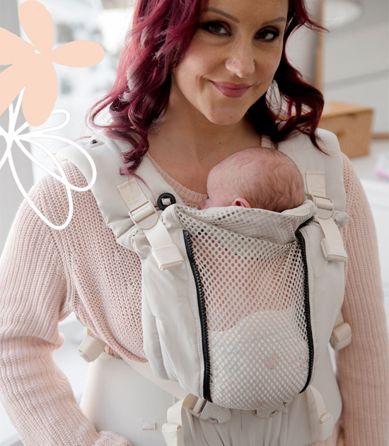 Portable baby carrier best sale