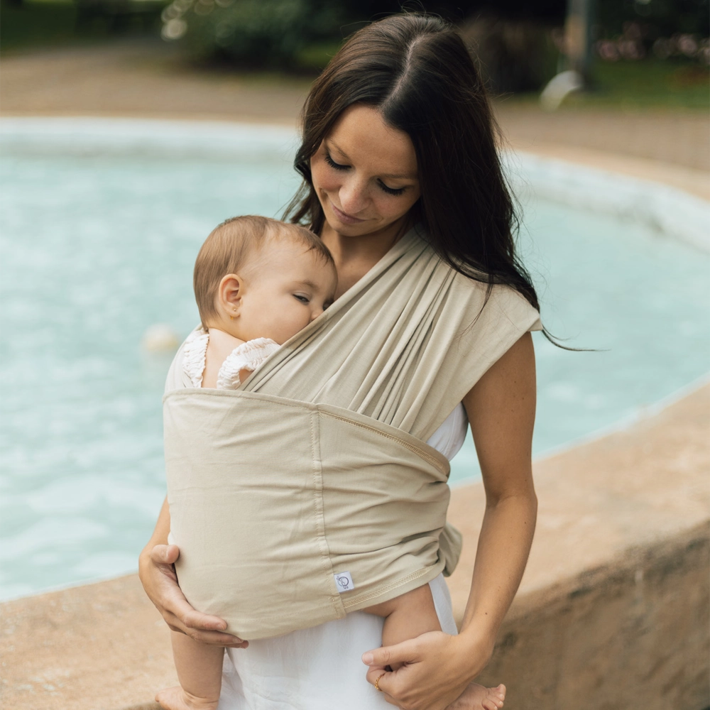 Ready to Wear Snug Wrap in Mint Fiber Comfort Freshness Chimparoo