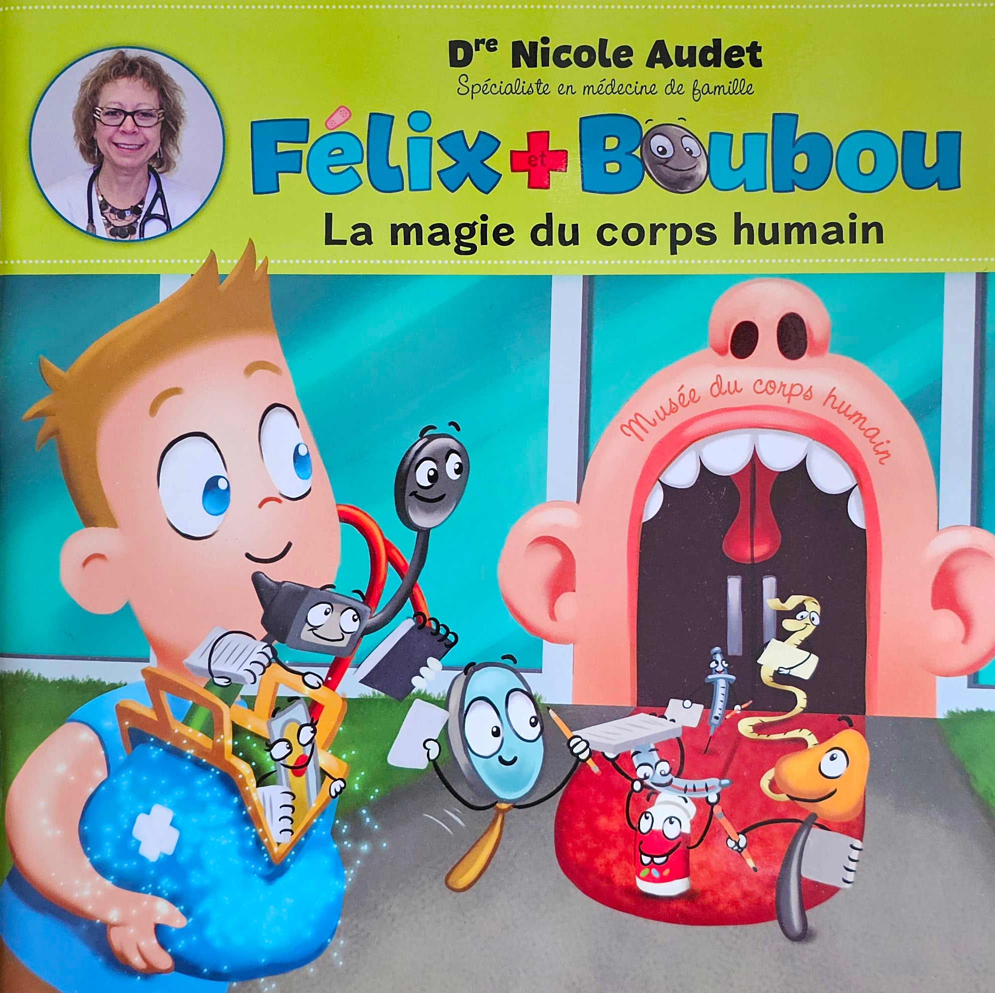 Livre - Félix et Boubou - La magie du corps humain - Chimpäroo