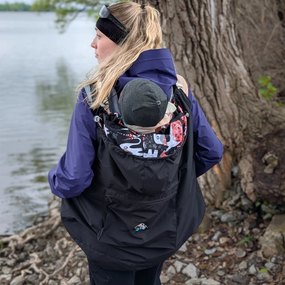 Outdoor Babywearing Cover - Black Activmom