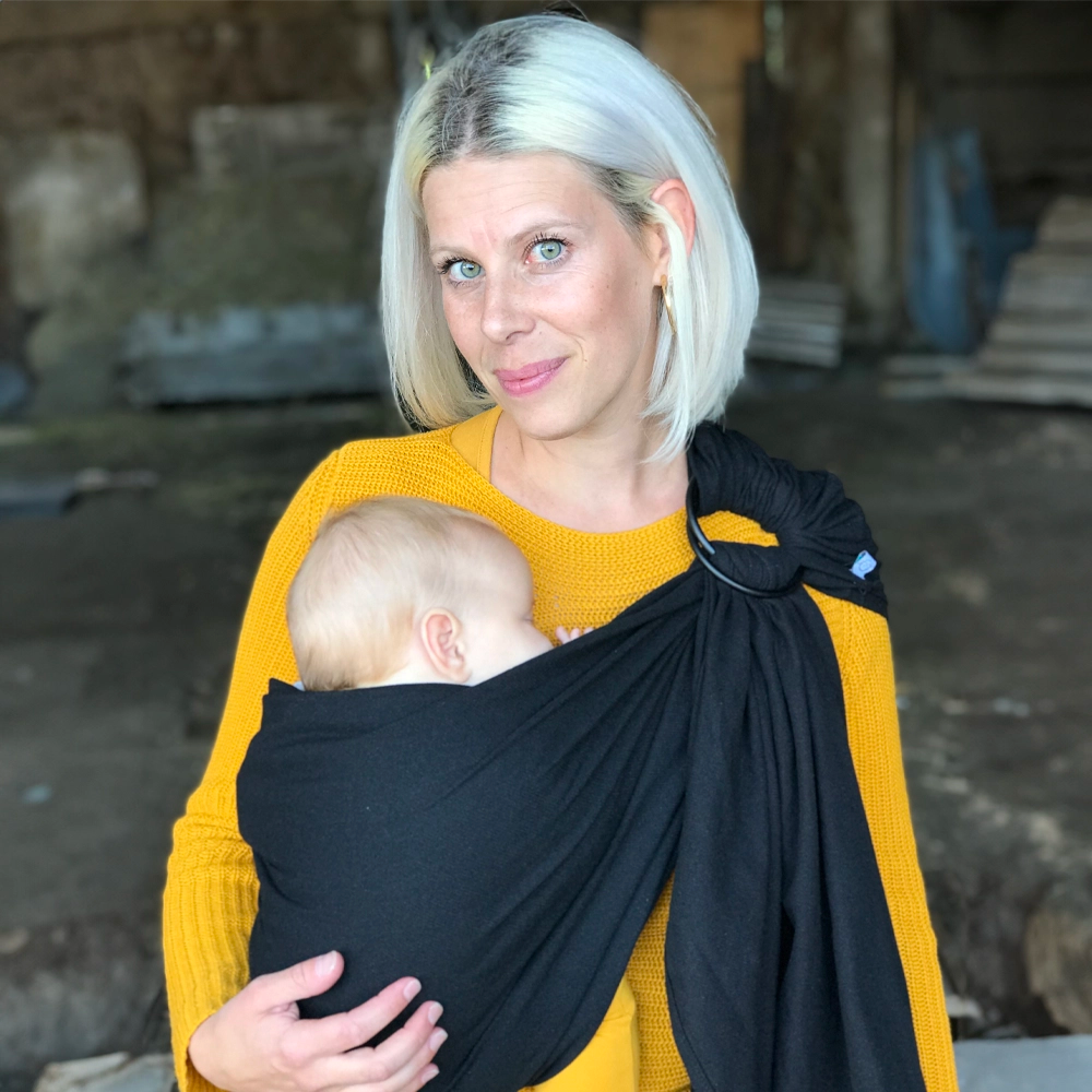 Écharpe Ajustable Tissée (Ring Sling) | Lava