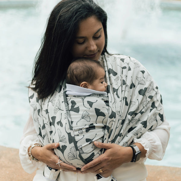 Gris)Porte Bebe, Portable Echarpe De Portage Bebe Avec Des