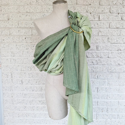 Écharpe Ajustable Tissée (Ring Sling) | Matcha