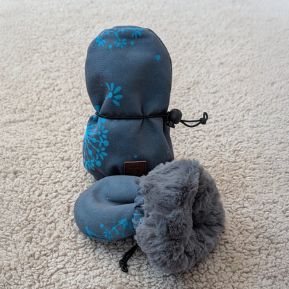 Oodee Mittens | Dandelion Aqua