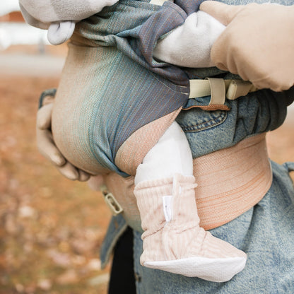 Pantoufles Créations Joli | Jersey Corduroy - Uni rose