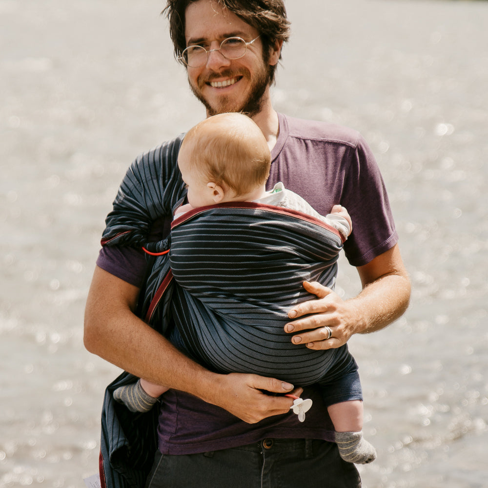 Adjustable Ring Sling Baby Carrier for Newborns and Toddlers