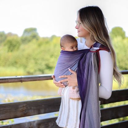 Woven Ring Sling | Sunset