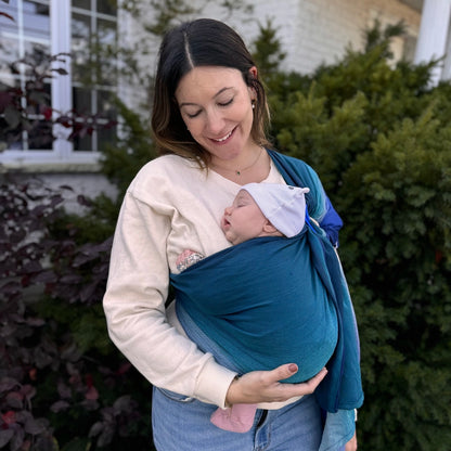 Écharpe Ajustable Tissée (Ring Sling) | ActivMom Boréale