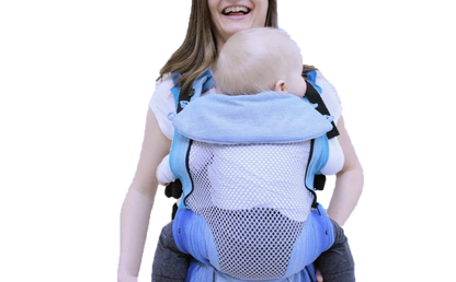 Porte-bébé polyvalent Trek Evö Air en mailles respirables (accessoires inclus) - Chimpäroo